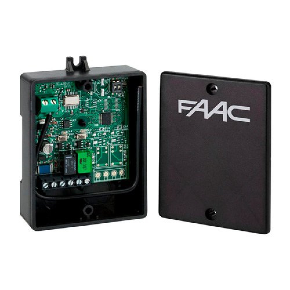 Зовнішній універсальний 2-х канальний приймач FAAC XR2 433C